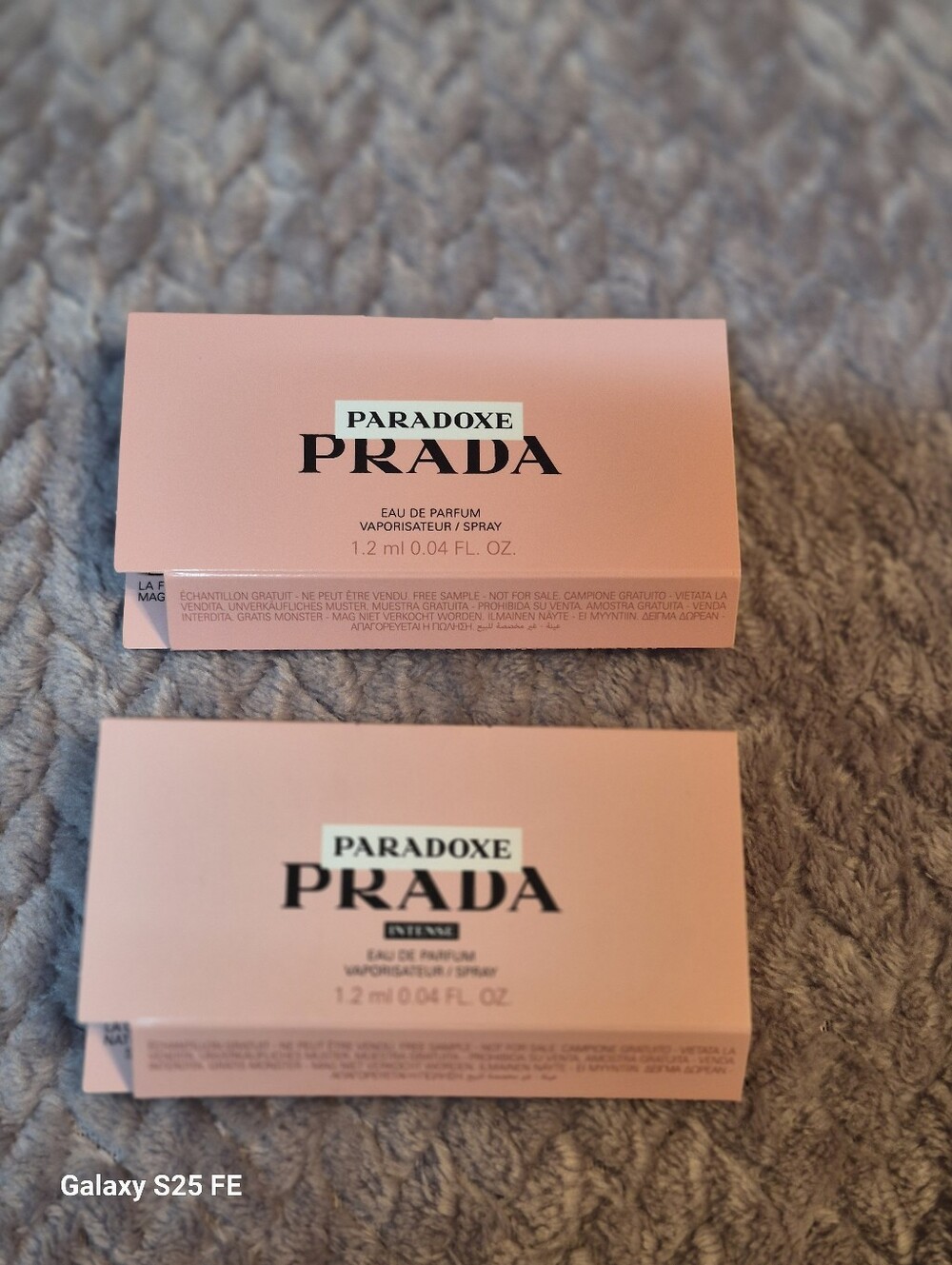 Perfume Sample Set with John Paul Gaultier, Givenchy & Prada, New - Picture 4 of 4